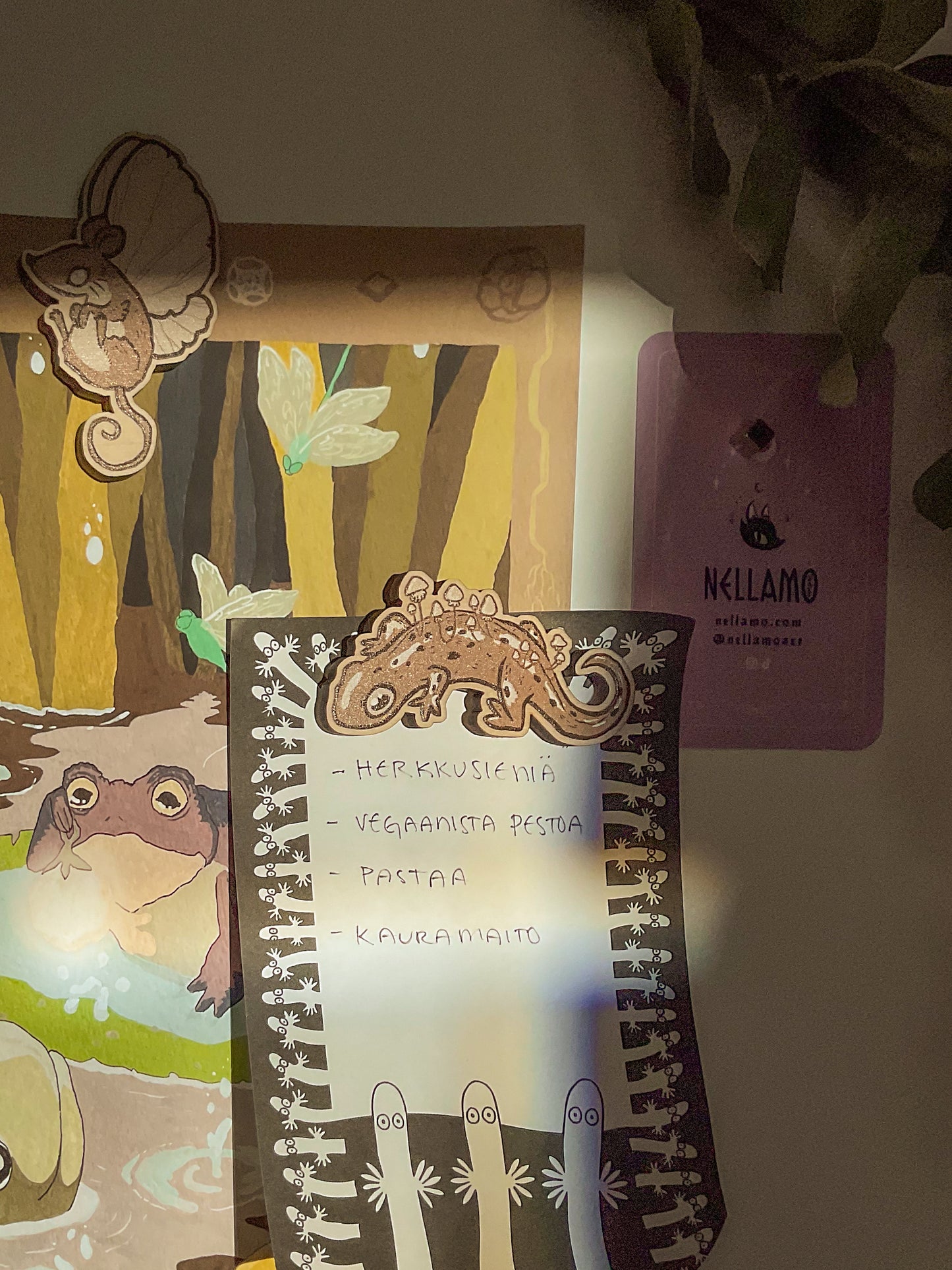Rotmander ✧ Wooden Magnet