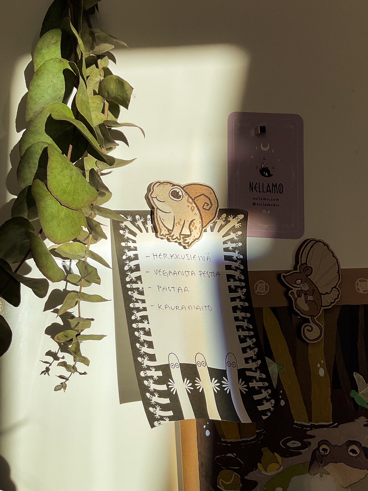 Snog ✧ Wooden Magnet