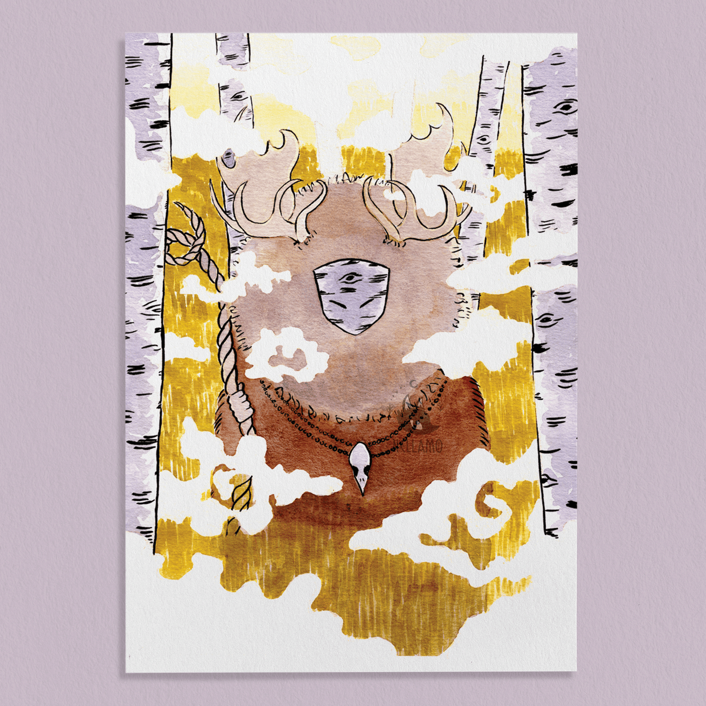 Harvest Mummer 'Kekripukki' ✧ Art Print
