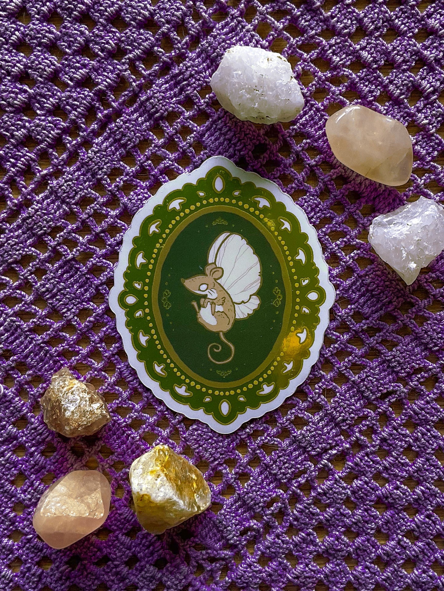 Mothmouse ✧ Vinyl Sticker