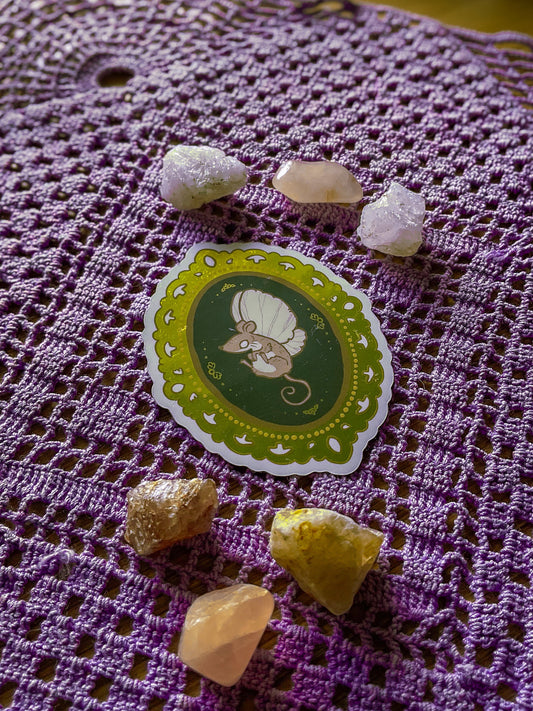 Mothmouse ✧ Vinyl Sticker