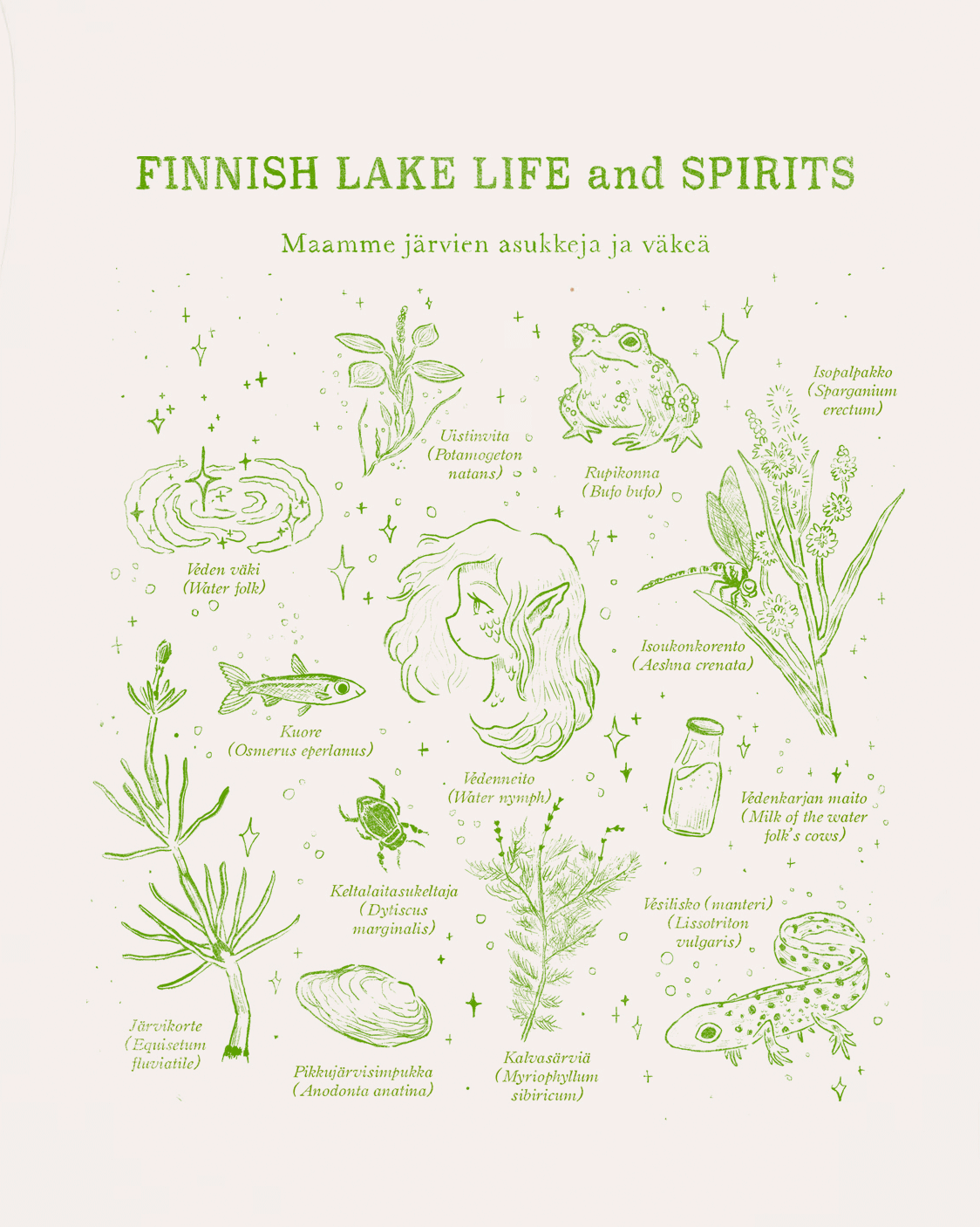 Finnish Lake Life & Spirits ✧ T-shirt *PRE-ORDER*