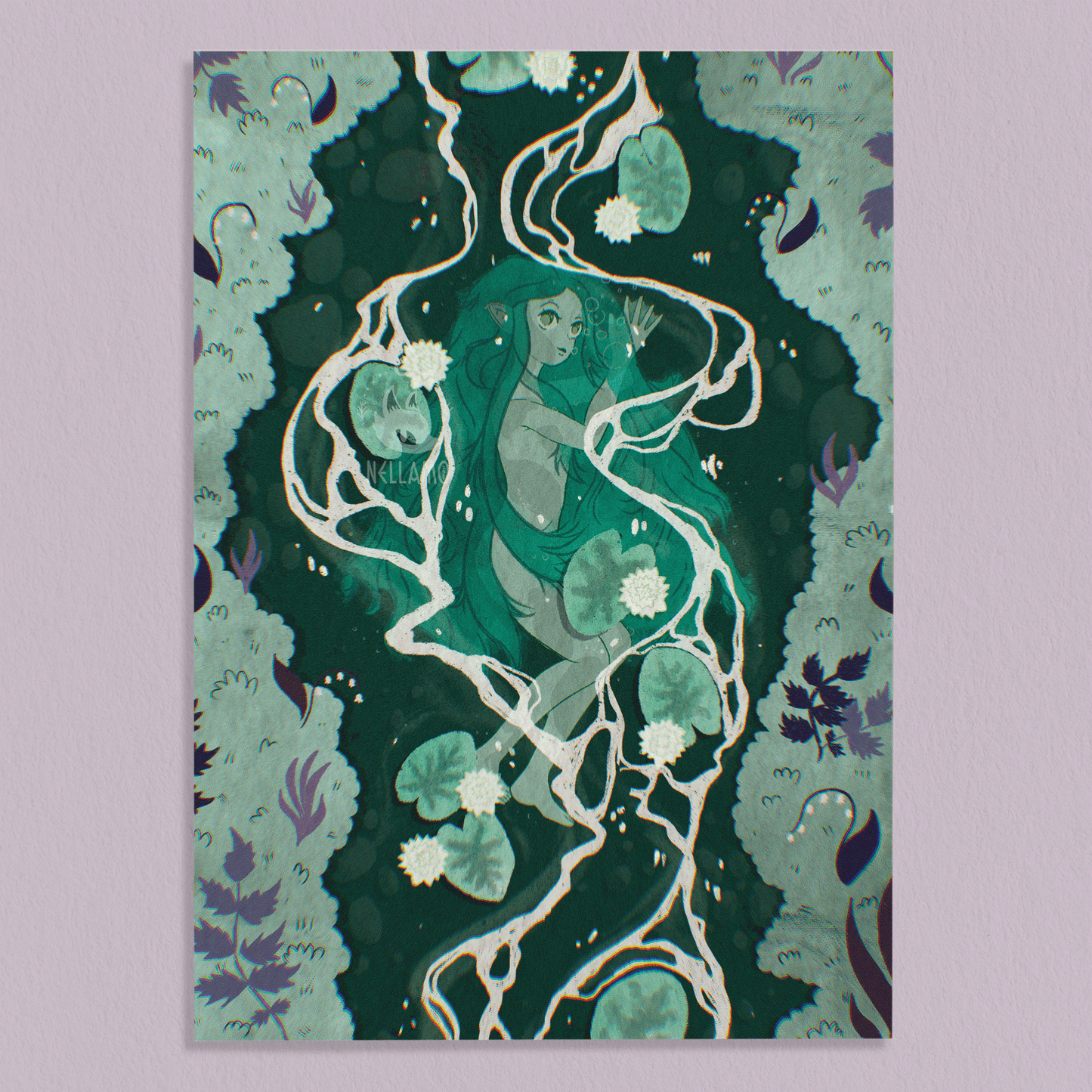 Water Demon ✧ Art Print