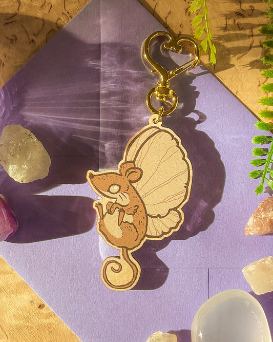 Mothmouse ✧ Wooden Charm