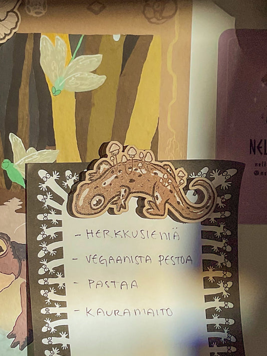Rotmander ✧ Wooden Magnet