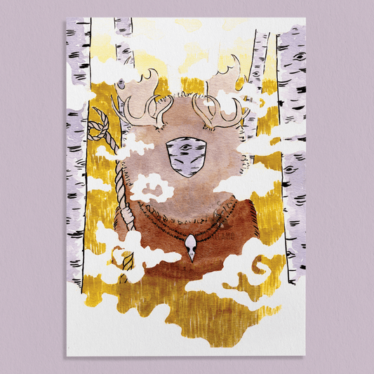 Harvest Mummer 'Kekripukki' ✧ Art Print