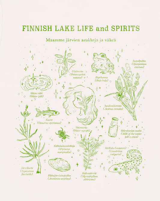 Finnish Lake Life & Spirits ✧ T-shirt *PRE-ORDER*
