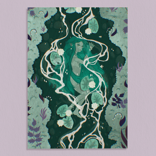 Water Demon ✧ Art Print